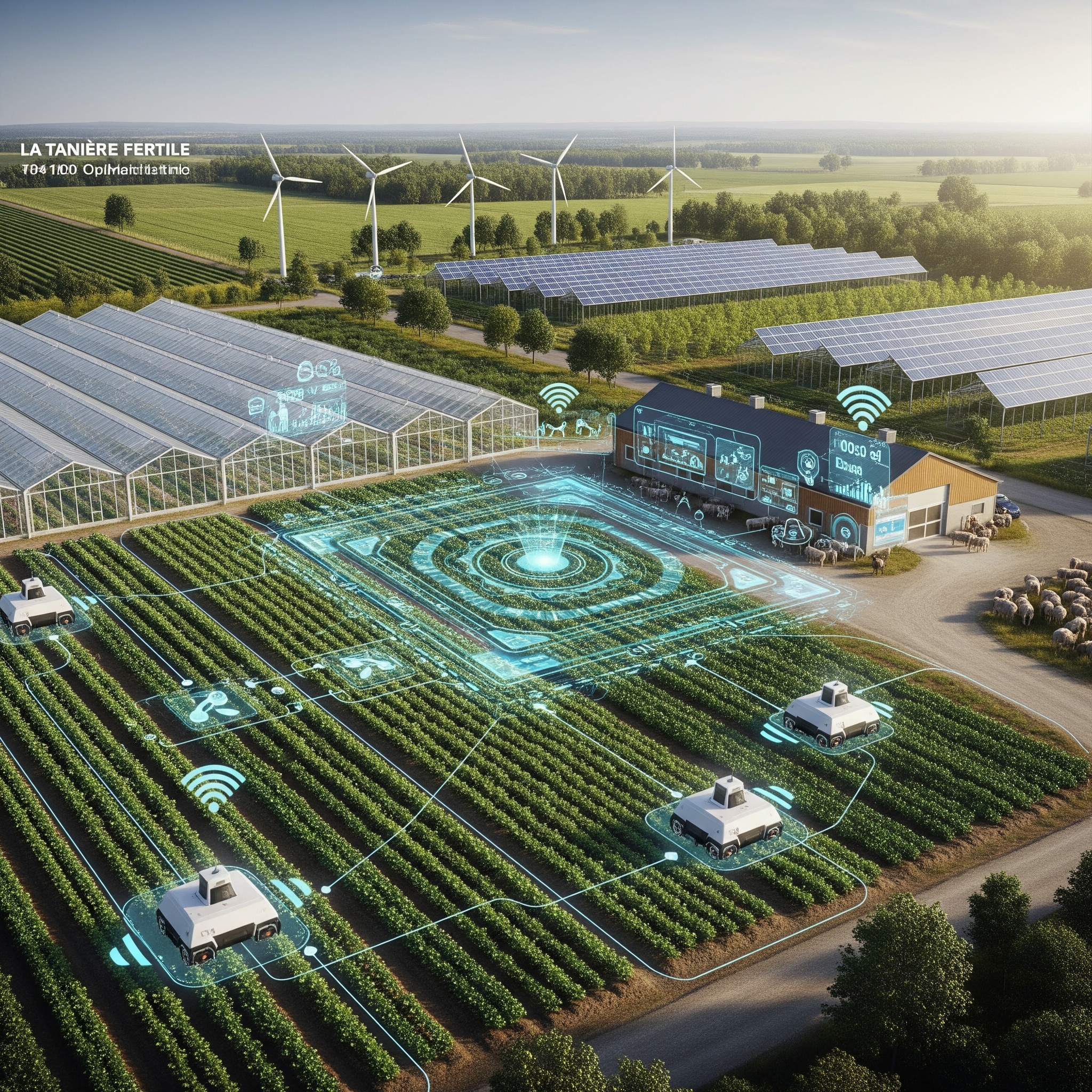 Vision future de La Tanière Fertile avec ShowPatate